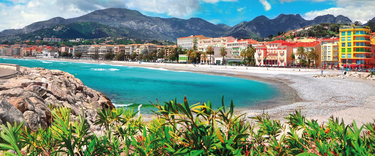 Zitronenfest Menton & Blumenkorso Nizza - Frankreich / Französische Mittelmeerküste